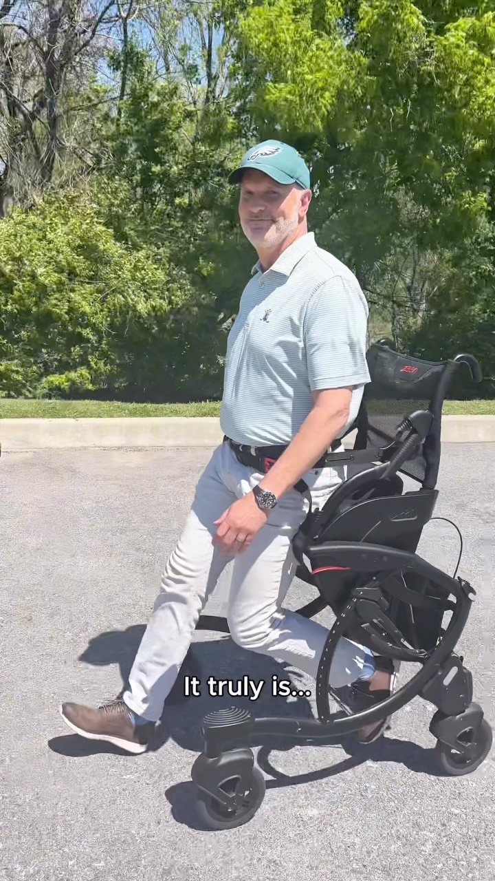 Instagram post with the caption: Transformative Mobility Device👇

The Zeen mobility device was c...